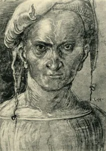 Wolfgang Prints: Portrait of a man, 1522, (1943). Creator: Wolf Huber