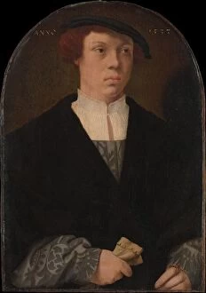 Bruyn Gallery: Portrait of a Man, 1533. Creator: Bartholomaeus Bruyn the Elder