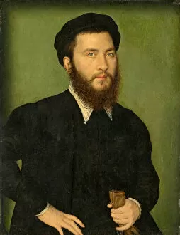 Corneille De Lyon Gallery: Portrait of a Man, 1550 / 60. Creator: Corneille de Lyon