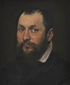 Il Bassano Prints: Portrait of a Man, 1556-1614. Creator: Unknown