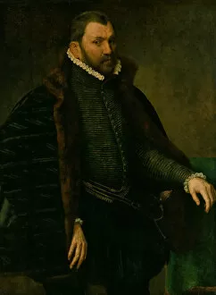 Fur Coat Gallery: Portrait of a Man, 1565 / 70. Creator: Antonis Mor