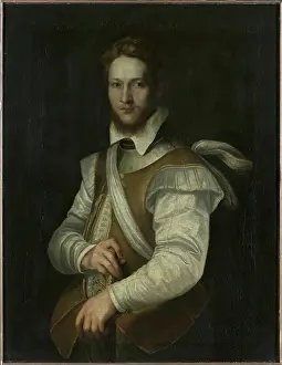 Mannerism Prints: Portrait of a Man, 1579. Creator: Federico Barocci