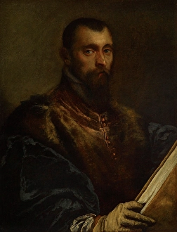 Bassano Prints: Portrait of a Man, about 1590-1600. Creator: Leandro Bassano