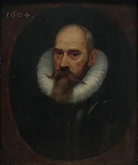 South Netherlandish Prints: Portrait of a Man, 1604. Creator: Anon