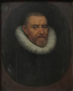 South Netherlandish Prints: Portrait of a Man, 1605. Creator: Anon