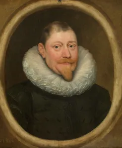 Portrait of a Man, 1611. Creator: Anon