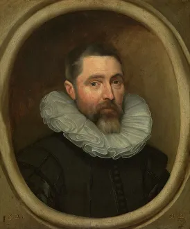 South Netherlandish Prints: Portrait of a Man, 1621. Creator: Anon