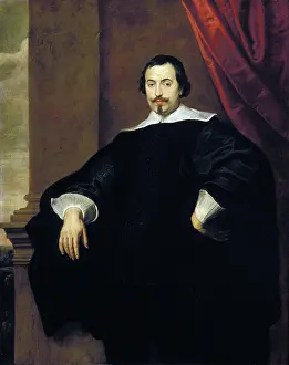 Dyke Sir Anthony Van Prints: Portrait of a Man, between 1630 and 1640. Creator: Anthony van Dyck