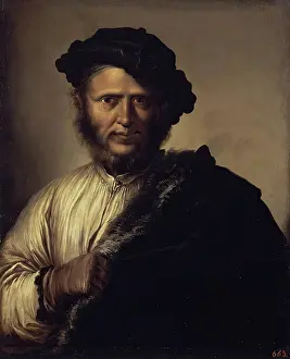 Rosa Salvator Prints: Portrait of a Man, 1640. Creator: Salvator Rosa
