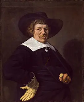 Johannes Prints: Portrait of a Man, 1644. Creator: Johannes Hals
