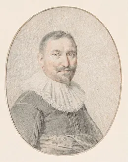 Goatee Prints: A Portrait of a Man, 1650. Creator: Jan de Bray