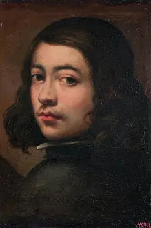 Looking Over Shoulder Prints: Portrait of a Man, 1657. Creator: Pedro de Moya