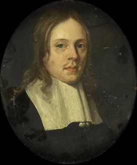 Copper Metal Prints: Portrait of a Man, 1666. Creator: Jan van Assen