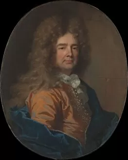 Rigaud Hyacinthe Gallery: Portrait of a Man, 1693. Creator: Hyacinthe Rigaud