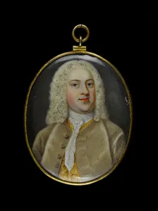 Powdered Prints: Portrait of a man, between 1710 and 1730. Creator: English School