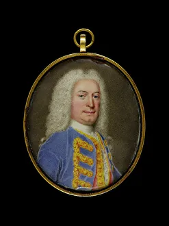 Musee Cognacq Jay Prints: Portrait of a man, between 1725 and 1750. Creator: English School