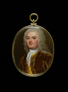 Powdered Prints: Portrait of a man, between 1725 and 1750. Creator: English School