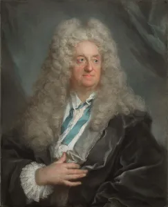 Cuff Prints: Portrait of a Man, about 1725. Creator: Joseph Vivien