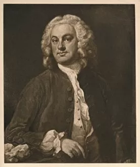 Austin Dobson Collection: Portrait of a Man, 1741. Artist: William Hogarth