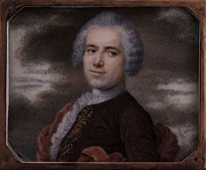 Portrait of a man, 1780. Creator: Christoph Franz Hillner