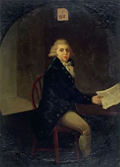 Bourbon Louis De Prints: Portrait of a man, between 1789 and 1799. Creator: Unknown