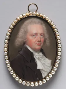 Portrait of a Man, 1789. Creator: John I Smart (British, 1741-1811)