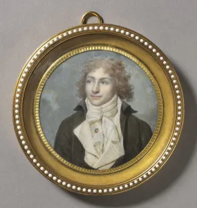 François Dumont Prints: Portrait of a Man, 1794-1795. Creator: Francois Dumont (French, 1751-1831)