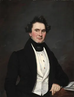Portrait of a Man, 1832. Creator: Samuel Lovett Waldo (American, 1783-1861); William Jewett