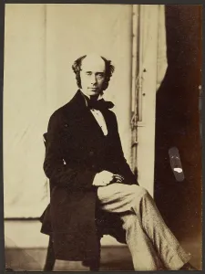 Portrait of a Man, about 1856. Creator: Roger Fenton