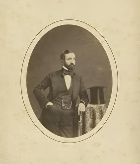 Portrait of a Man, about 1858-1868. Creator: Charles De Forest Fredricks