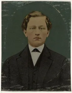 Portrait of man, 1860s-1880s. Creator: Unknown