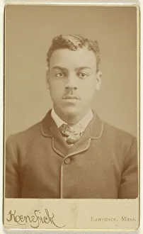 Card Photograph Prints: Portrait of a Man, 1870-1875. Creator: Koenefick