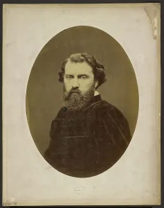 Carjat Cie Prints: Portrait of a man, 1870-1900. Creator: Etienne Carjat