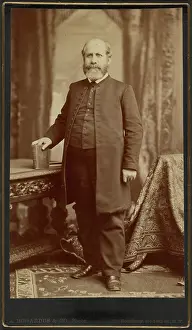 Abraham Prints: Portrait of a man, 1872-1884. Creator: Abraham Bogardus