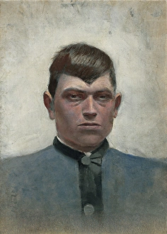 Ladislav Prints: Portrait of a Man, 1878-1890. Creator: Ladislav Mednyanszky