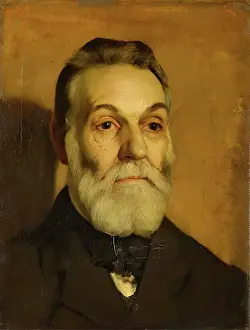 Reid George Prints: Portrait of a Man, 1889. Creator: George Reid