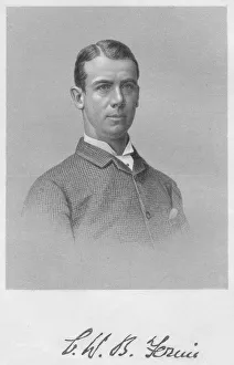 Portrait of a man, 1893. Creator: William Roffe