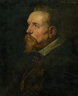 Julius Prints: Portrait of a man, 1903. Creator: Julius Andorko