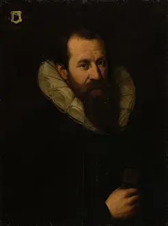 Neck Ruff Prints: Portrait of a Man aged 46, 1621. Creator: Gottfried de Wedig