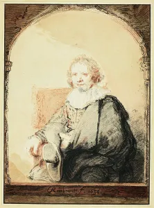 Christian Josi Prints: Portrait of a Man in an Arm Chair... published 1821. Creator: Christian Josi