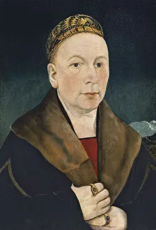 Portrait of a Man. Artist: Schaffner, Martin (ca 1478-after 1546) Portrait of a Man. Artist: Schaffner, Martin (ca 1478-after 1546)