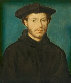 De La Haye Corneille Gallery: Portrait of a Man, c. 1536 / 1540. Creator: Corneille de Lyon