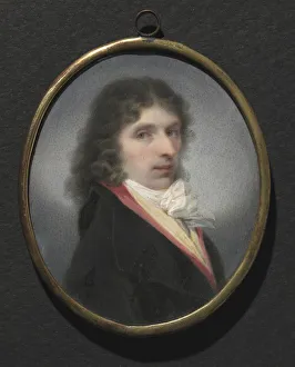 Late 18th Century Prints: Portrait of a Man, c. 1795. Creator: Unknown