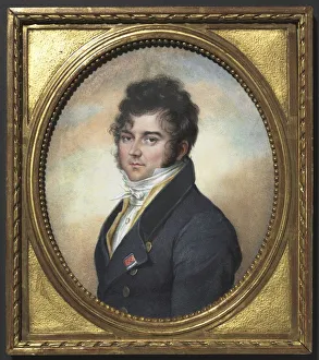 Jean Urbain Guerin Prints: Portrait of a Man, c. 1810. Creator: Jean-Urbain Guerin (French, 1760-1836)