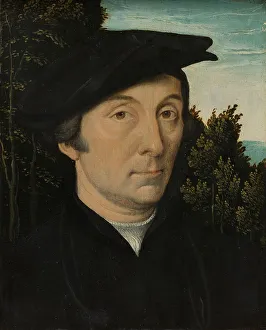 Portrait of a man, c.1540-c.1550. Creator: Anon