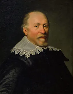 Jan Antonisz Van Ravesteyn Prints: Portrait of a Man, c1620s. Creator: Unknown