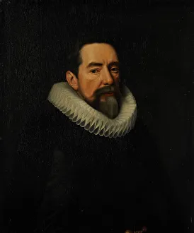 Voort Cornelis Pietersz Van Der Prints: Portrait of a Man, in or after c.1648. Creator: Follower of Cornelis van der Voort