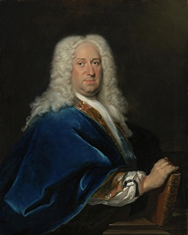 Chubby Prints: Portrait of a Man, c1730-1750. Creator: Cornelis Troost