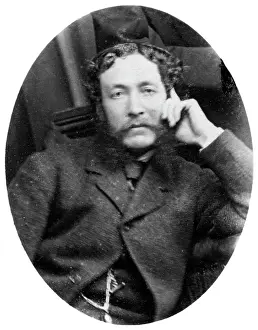 John Chancellor Prints: Portrait of a man, c1880-1909(?). Creator: John Chancellor