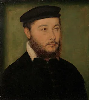 Portrait of a Man, ca. 1540-50. Creator: Attributed to Corneille de Lyon (Netherlandish